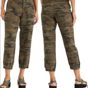 Sanctuary linen camo pants size 32